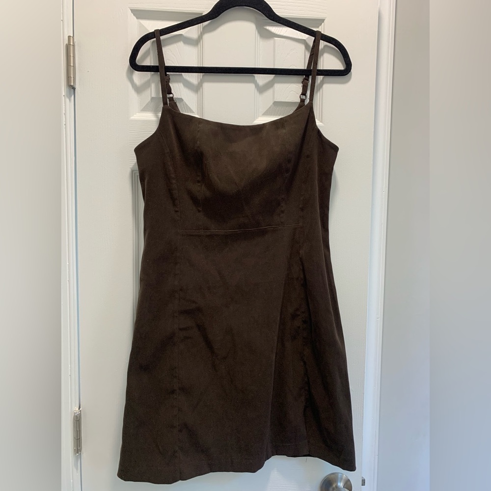 Express Brown Mini Dress